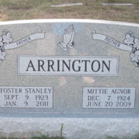 Arrington, Mittie Agnes Agnor